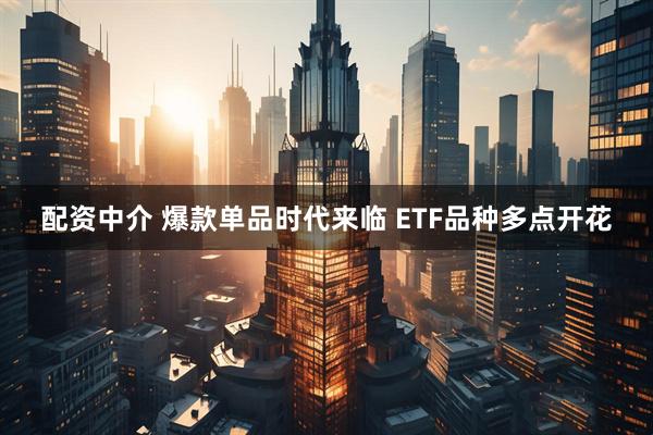 配资中介 爆款单品时代来临 ETF品种多点开花